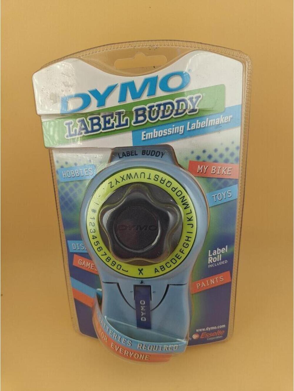 Dymo Label Buddy Embossing Label Maker 3/8 Tape New Sealed NOS 2003